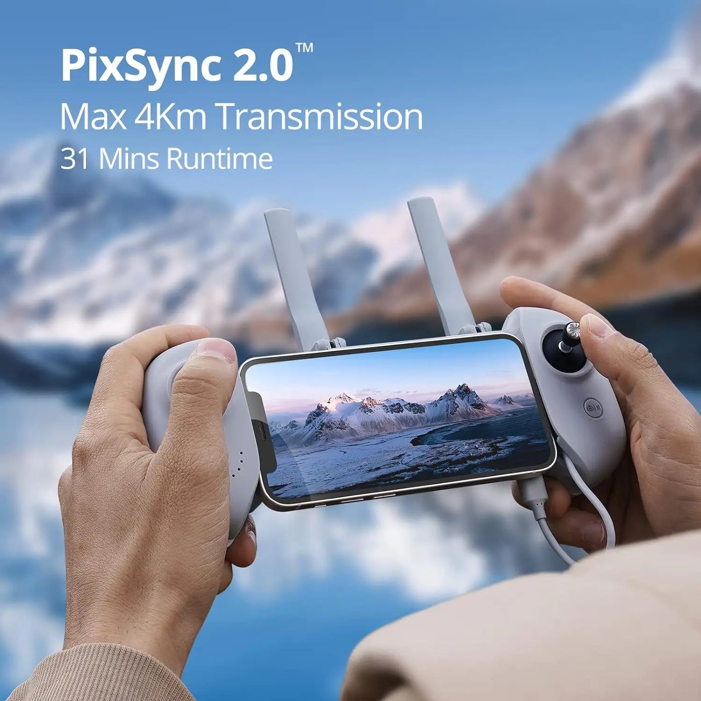 Potensic GPS Drone With Auto Return 4K Camera And Waypoint