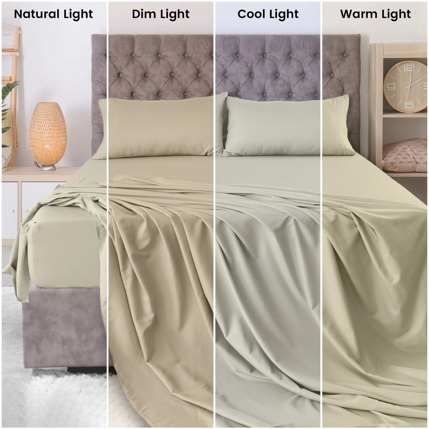LUX Décor Sheet Set by LDC Ultra Soft Microfiber Bedding