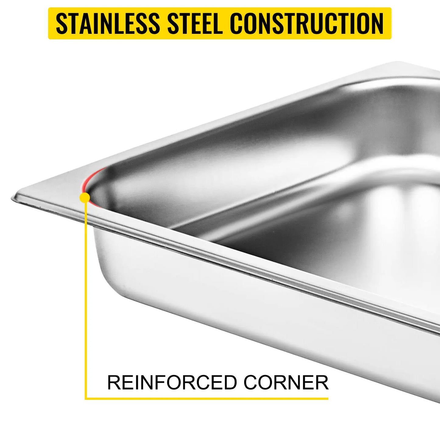 Succebuy Buffet Chafing Dishes With Gastronorm Pans Stainless Steel