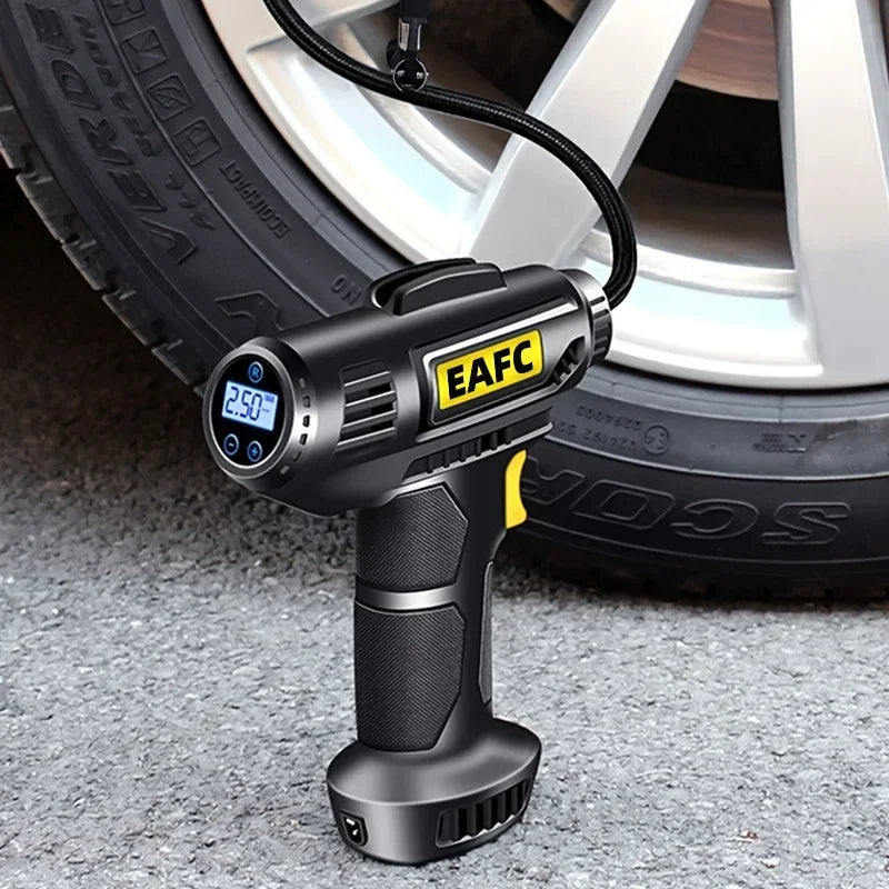 EAFCE Portable Car Tire Inflator 150 PSI Battery Pump