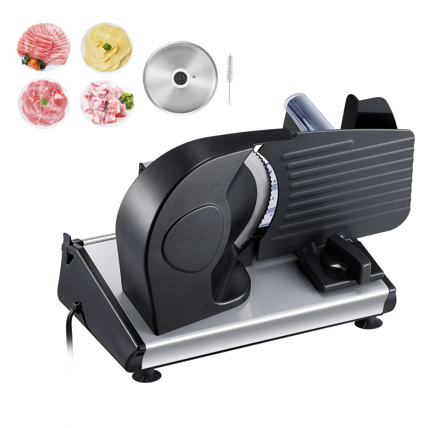 VEVOR Electric Deli Meat Slicer With Premium SUS420 Blades