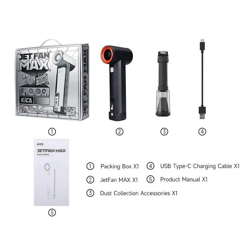 FeiyuTech JetFan Max Handheld Turbo Wind Blower For Powerful Air
