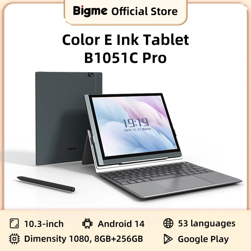 Bigme B1051C Pro E Ink Ebook Reader Android