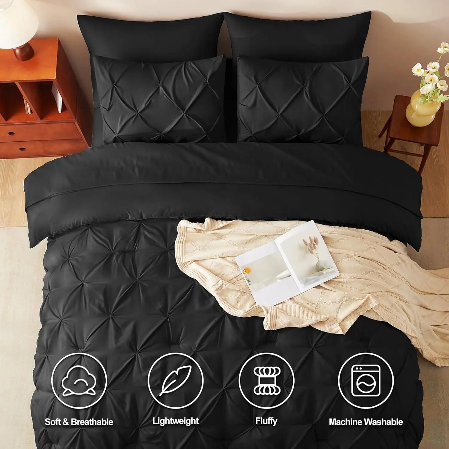 7-Piece Comforter Set Luxury Bedding