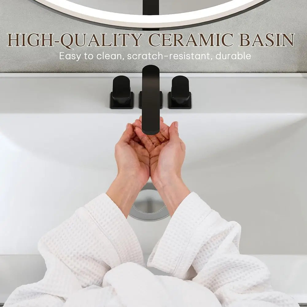 Floating Vanity Bathroom With Sink Combo Wall Mounted Modern Vanity