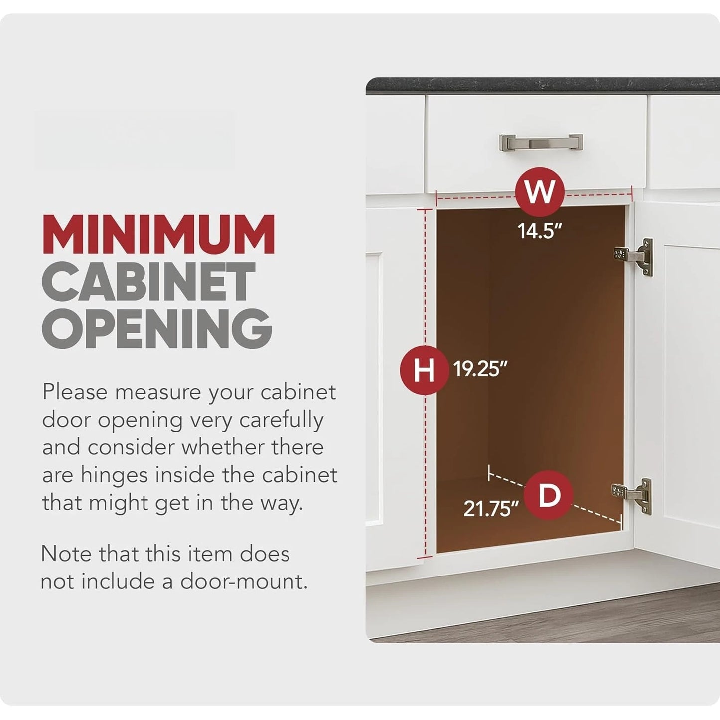 Double Pullout Trash Can For Kitchen Cabinets Full Extension Slides