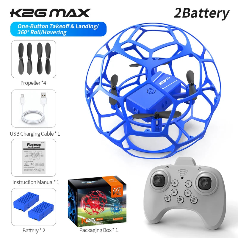 QJ K26 Mini Drone For Kids Hand Launch Flying Toy