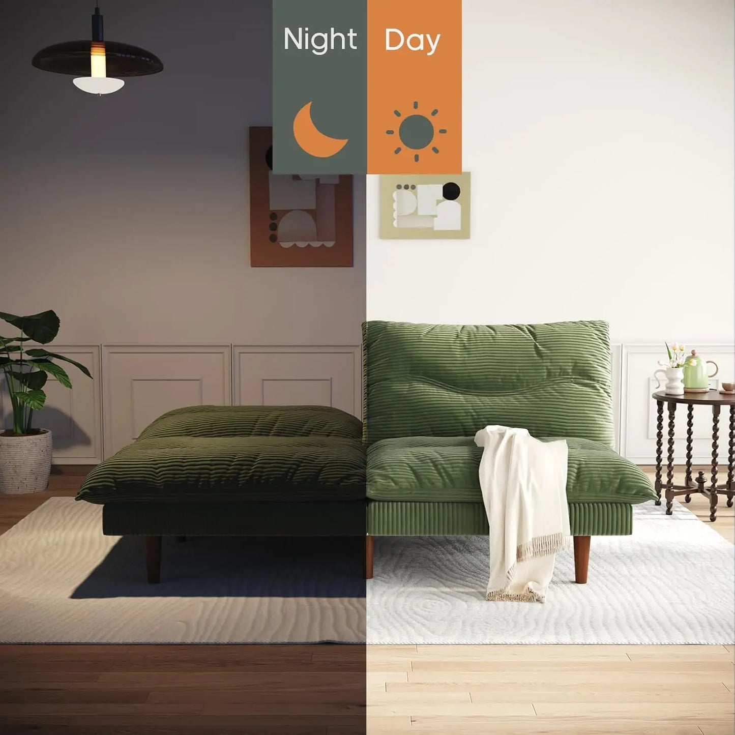 Compact Loveseat Modern Minimalist Sofa For Small Spaces