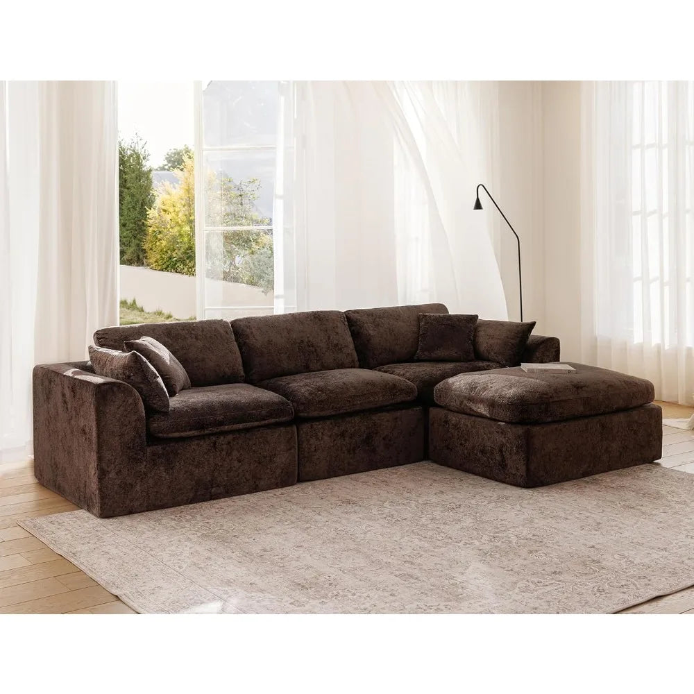 Guangbai Modern Cloud Modular Sectional Sofa For Living Room