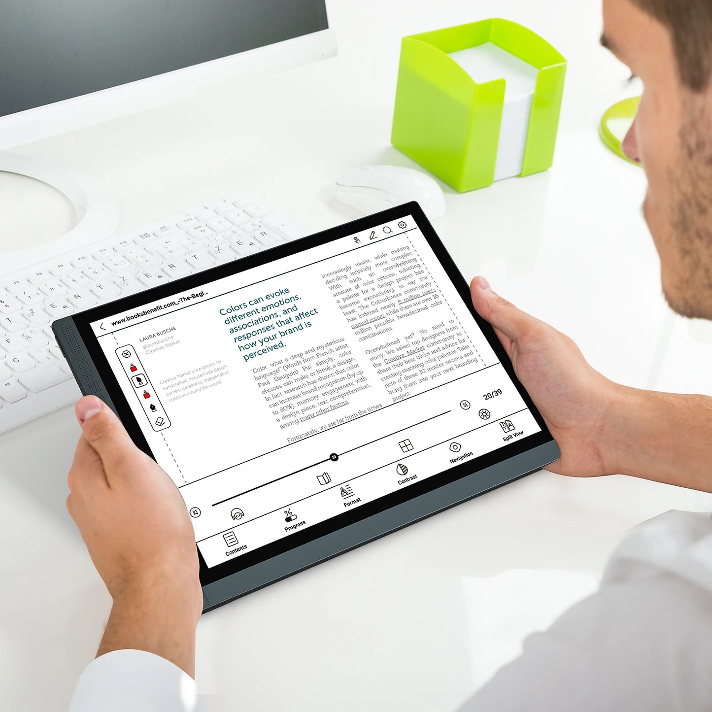 Bigme B1051C Pro E Ink Ebook Reader Android