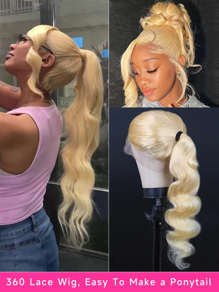 Lalabobo Brazilian Body Wave Lace Front Wig Human Hair