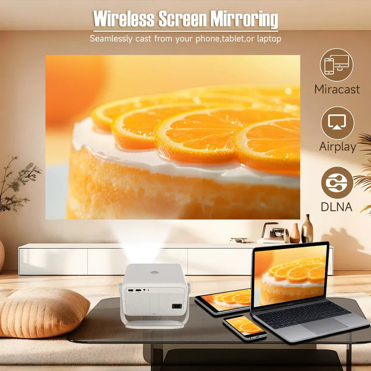 Magcubic 650ANSI L018 8K Projector Auto Focus Android 14