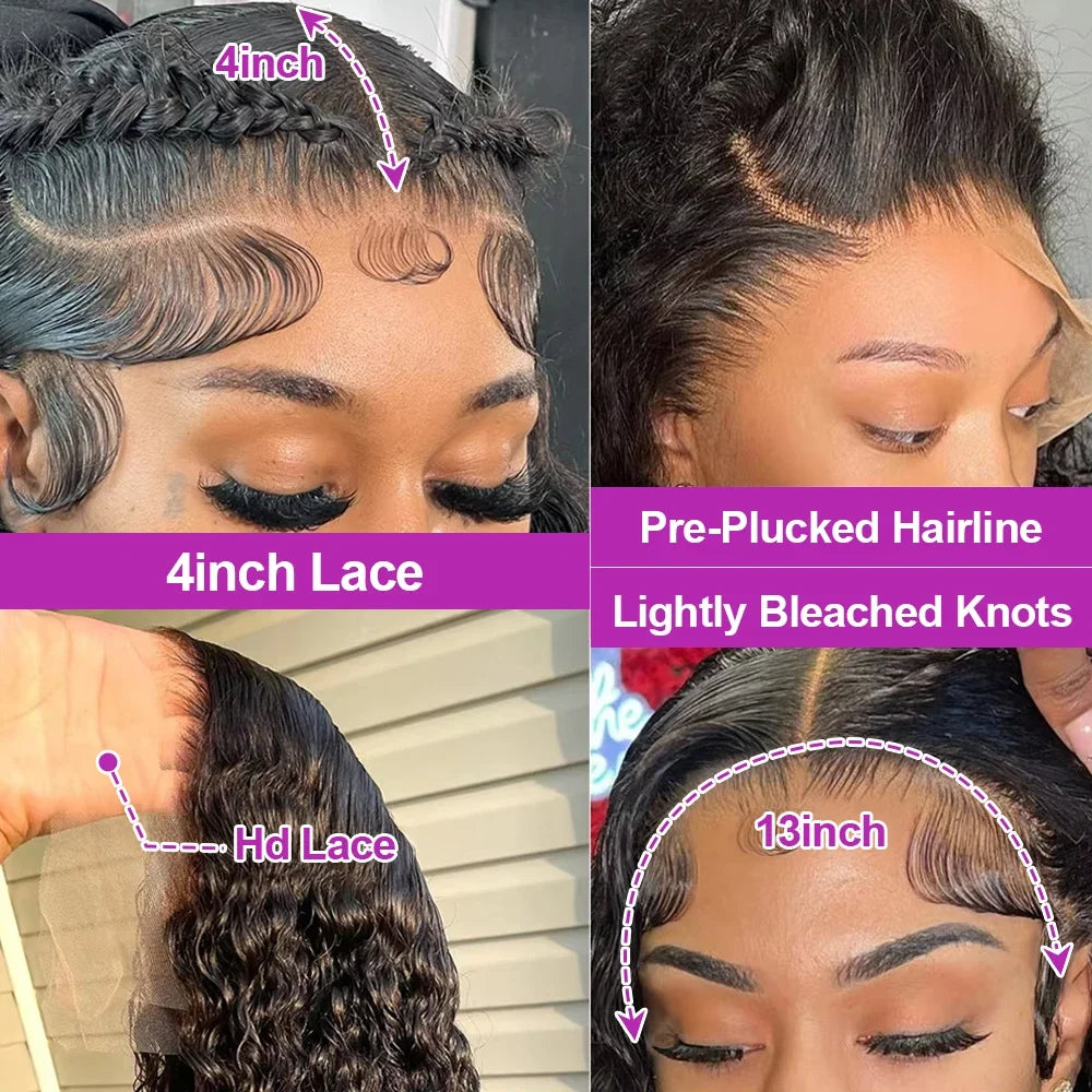 Silkeny Wig Brazilian 100 Percent Human Hair Lace Front Wig