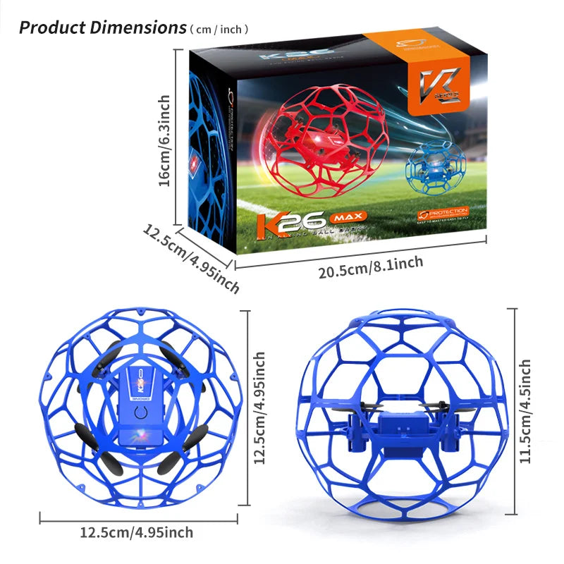 QJ K26 Mini Drone For Kids Hand Launch Flying Toy