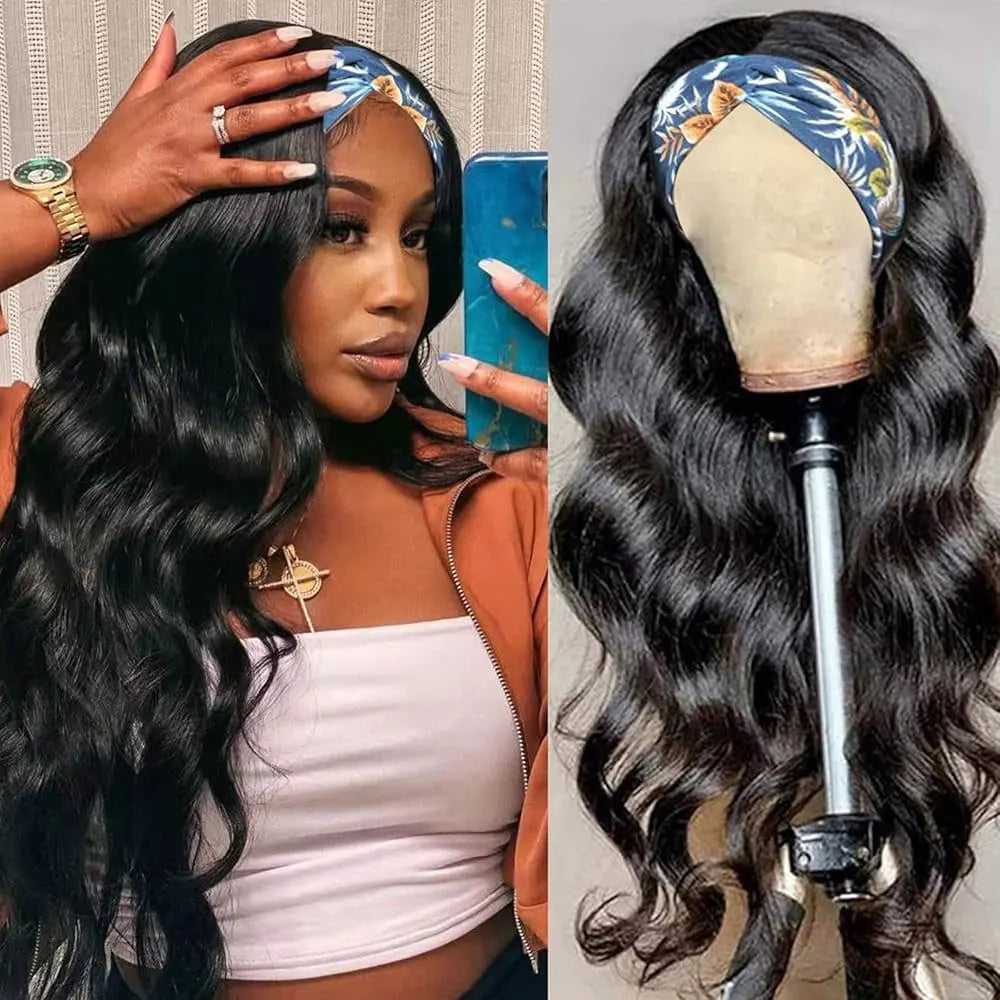 BUNGIOL Jerry Curly Half Wig Human Hair Clip In Glueless
