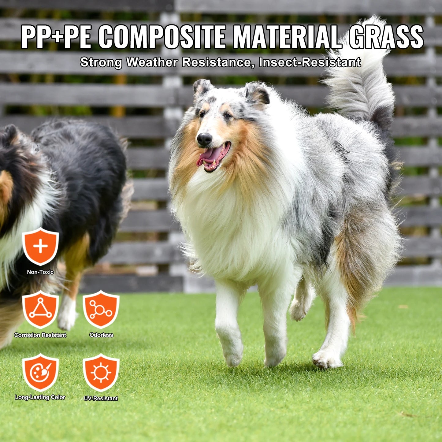 NONECN Artificial Grass Rug Outdoor Turf Mat Easy to Clean
