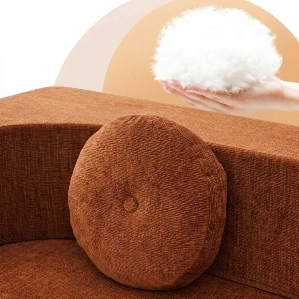 Living Room Memory Foam Sofa Bed Modular Couch Set
