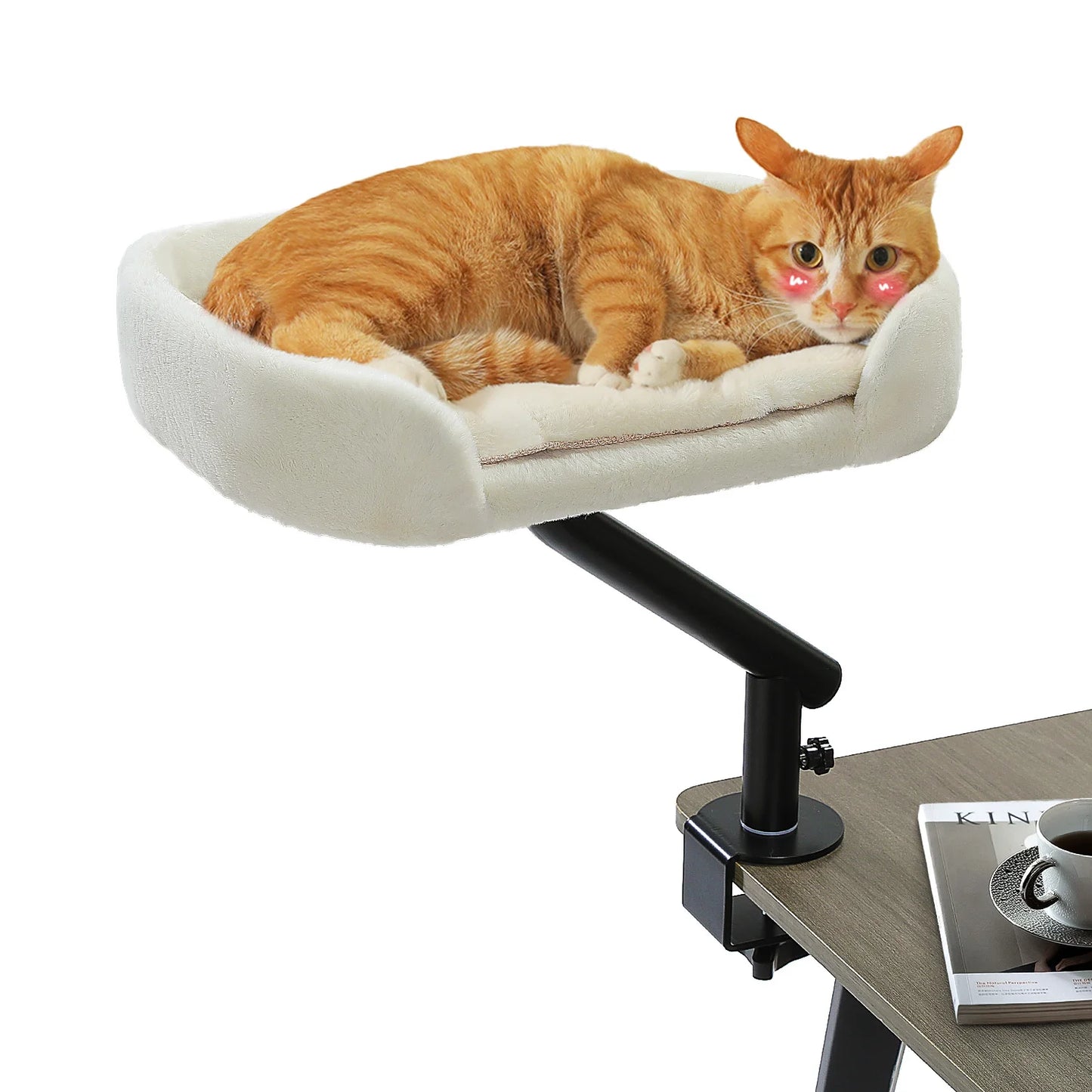 PAWZ Road Cat Desk Bed 360 Rotatable Stand Cozy Hammock