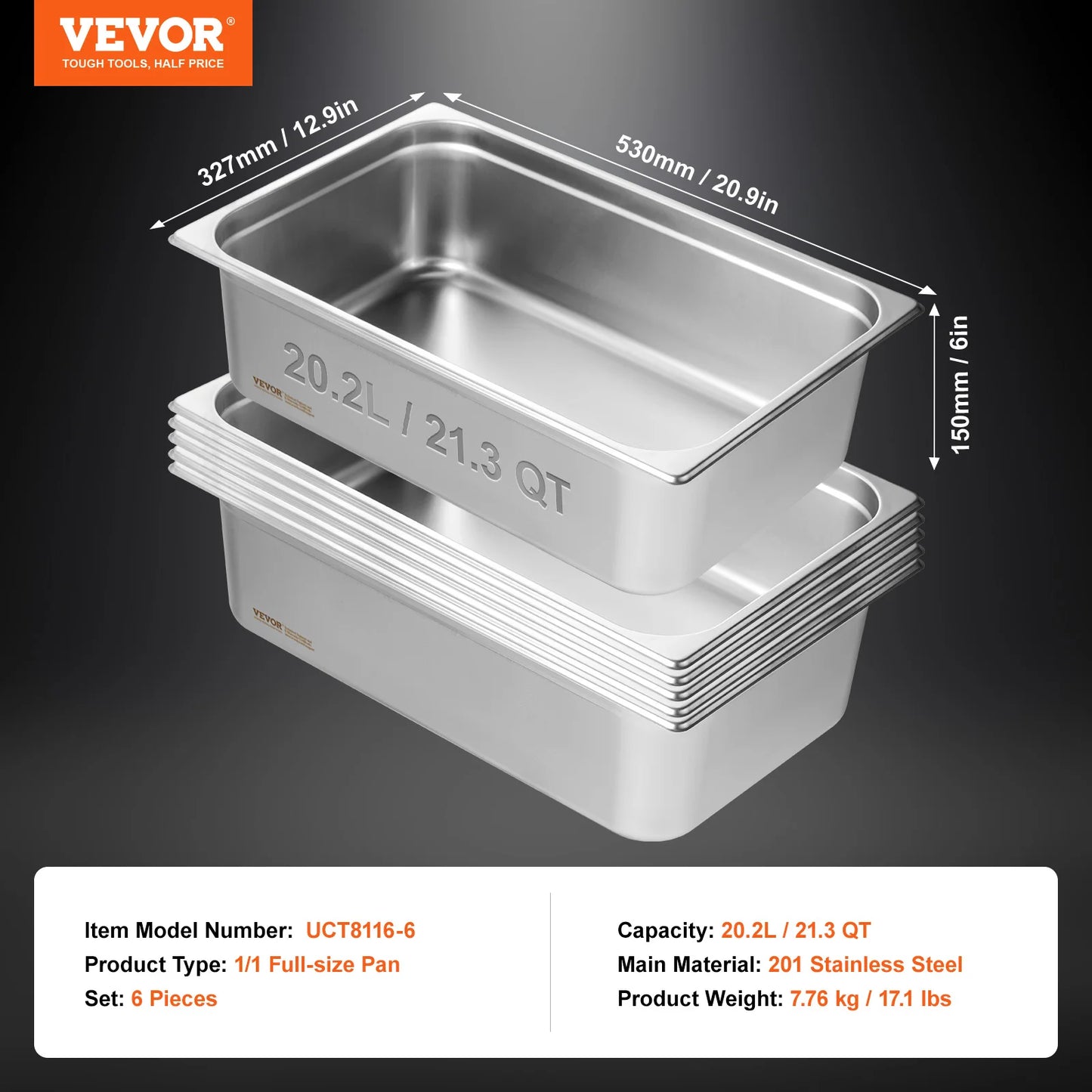 Succebuy Buffet Chafing Dishes With Gastronorm Pans Stainless Steel