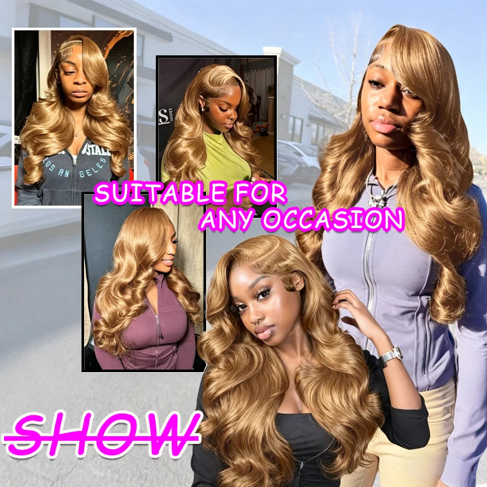 Smilegirl Body Wave Lace Front Wig Remy Human Hair