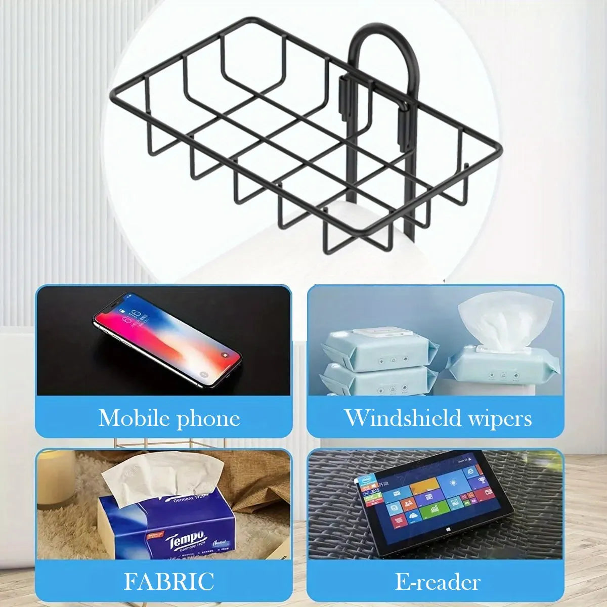 Stainless Steel Rustproof Floor Toilet Paper Holder Stand