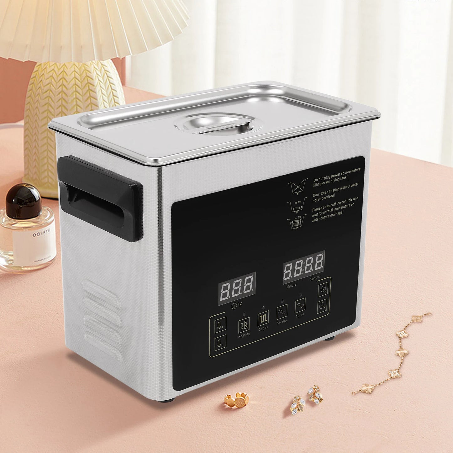 Ultrasonic Jewelry And Glasses Cleaning Machine With Dual Frequency
