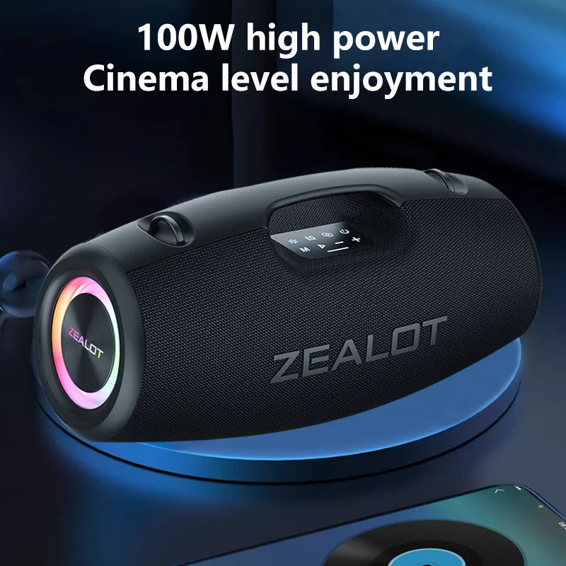 Zealot S78 100W Wireless Speakers With DSP And Dual Pairing