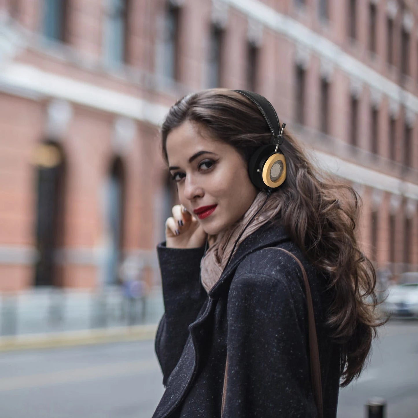 Okcsc WTD-3 Maple Wooden On-Ear Headphones With 40mm Drivers