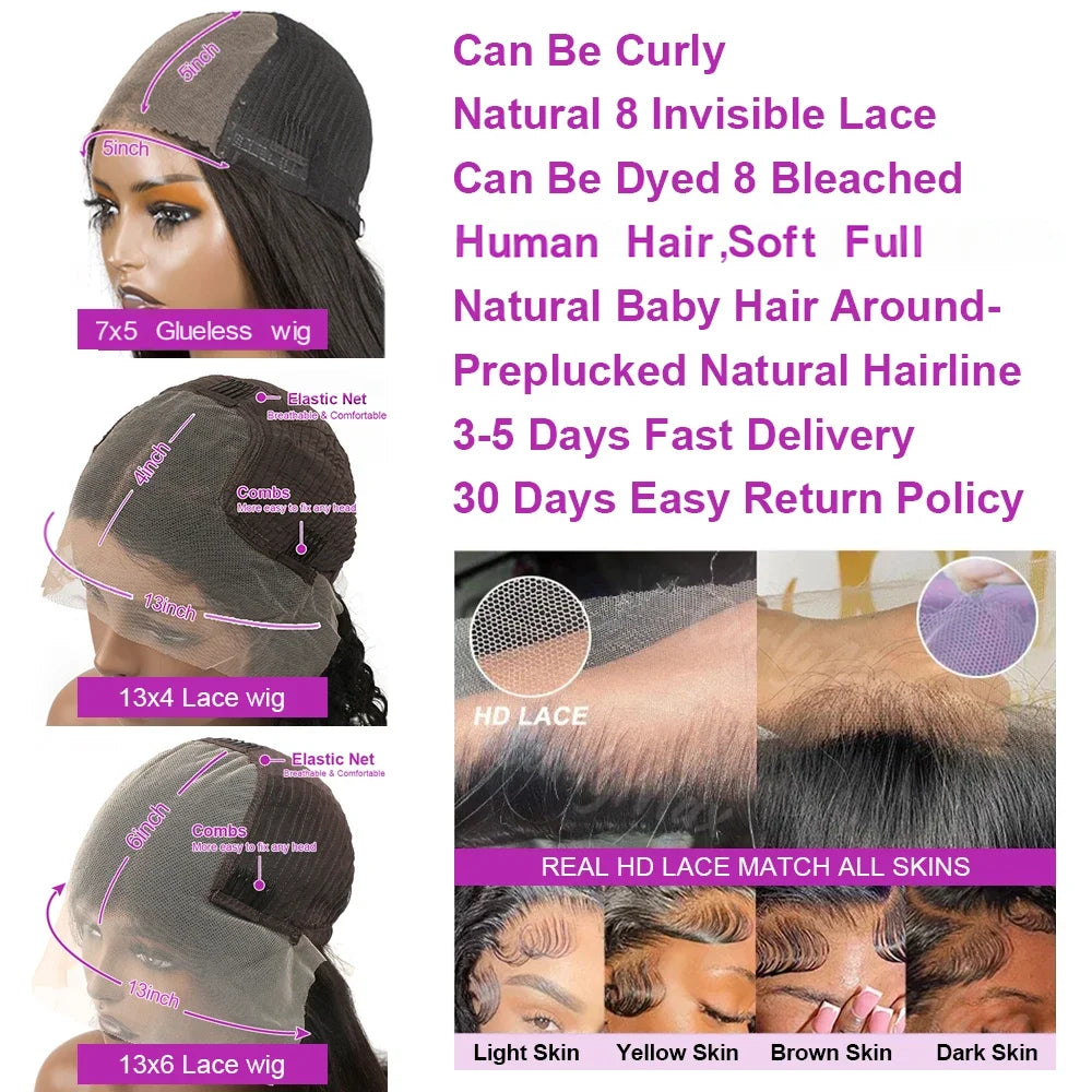 HJ WEAVE BEAUTY Short Bob Wig HD Lace Front