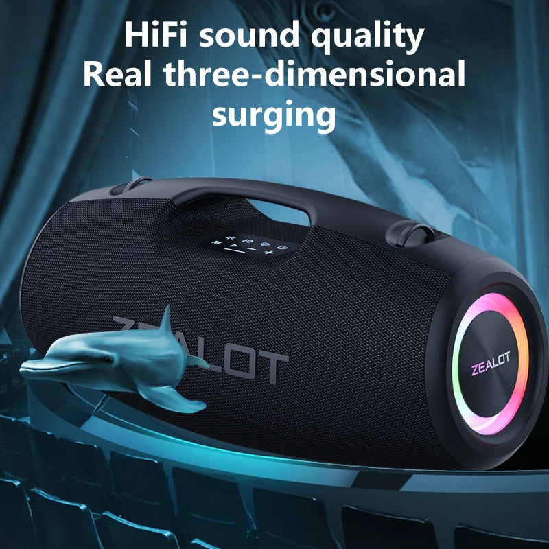 Zealot S78 100W Wireless Speakers With DSP And Dual Pairing