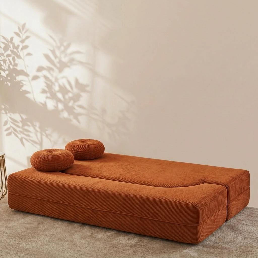 Living Room Memory Foam Sofa Bed Modular Couch Set