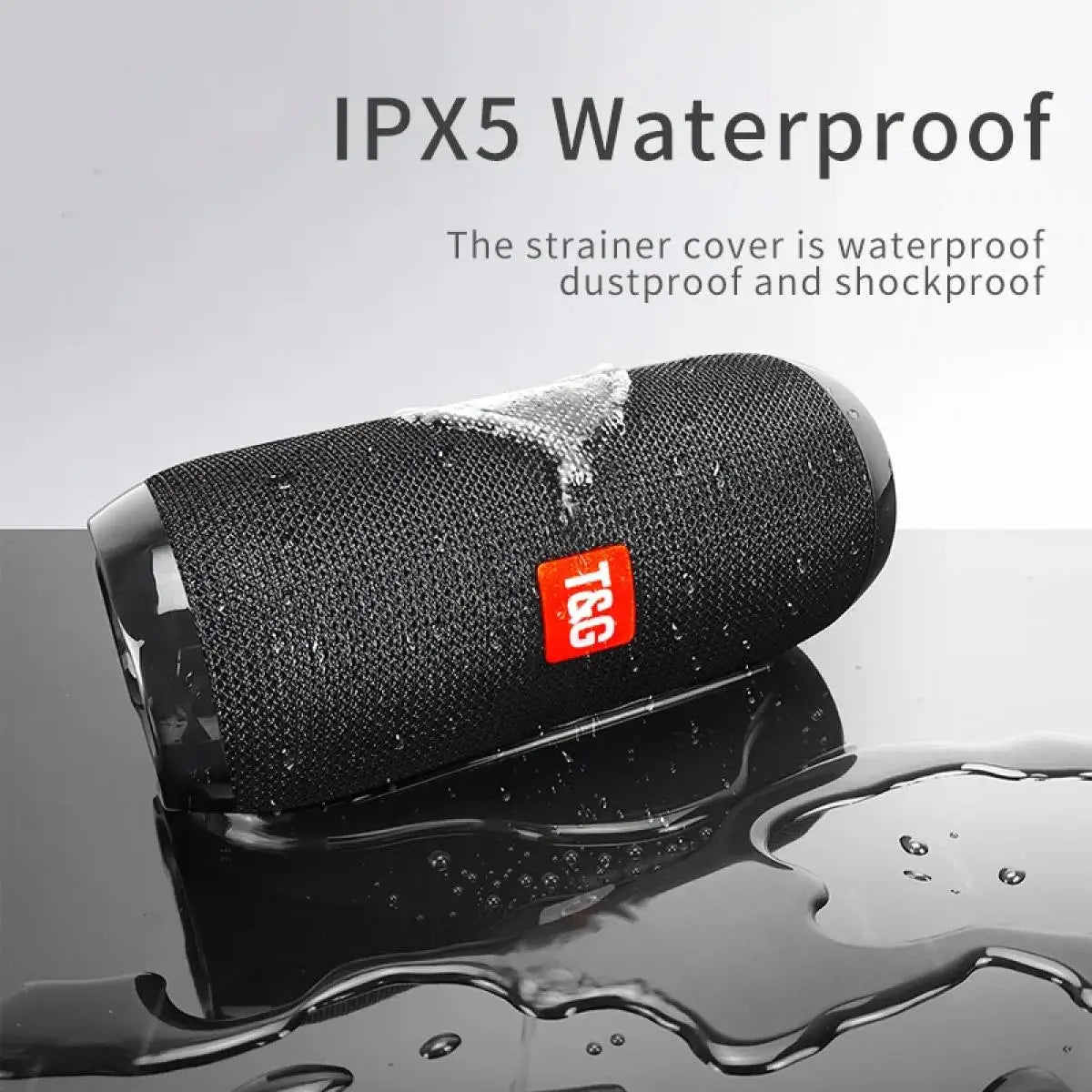 Portable Bluetooth Speaker IPX4 Waterproof Bluetooth Five Point Zero MP3 Player