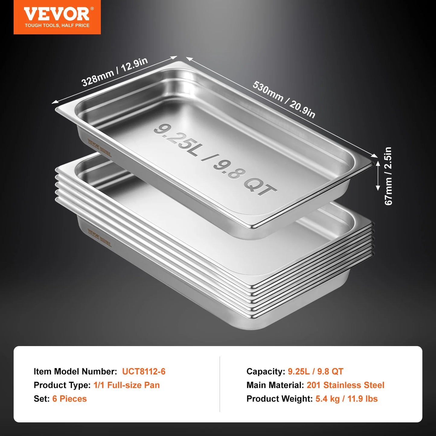 Succebuy Buffet Chafing Dishes With Gastronorm Pans Stainless Steel