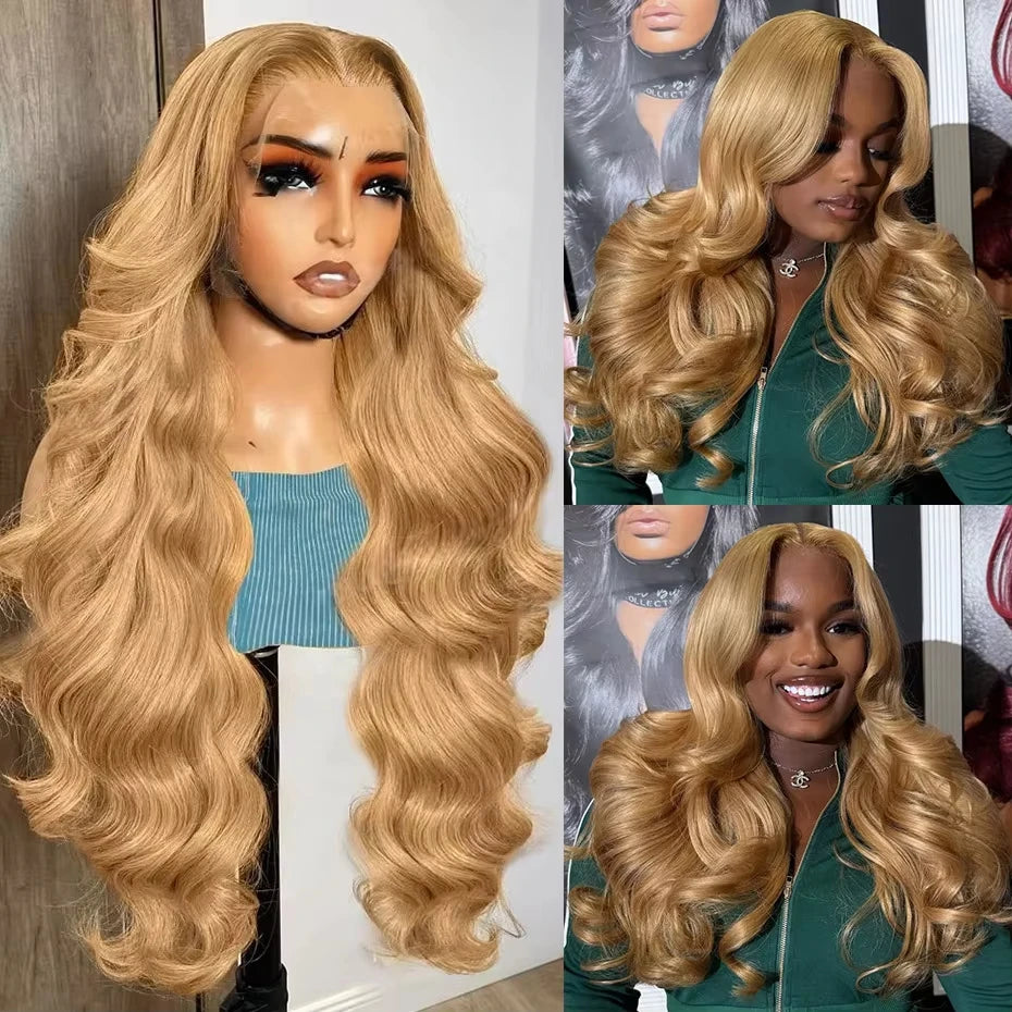 Smilegirl Body Wave Lace Front Wig Remy Human Hair