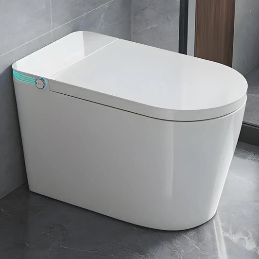 Elongated Tankless Smart Toilet With Bidet And Automatic Flush
