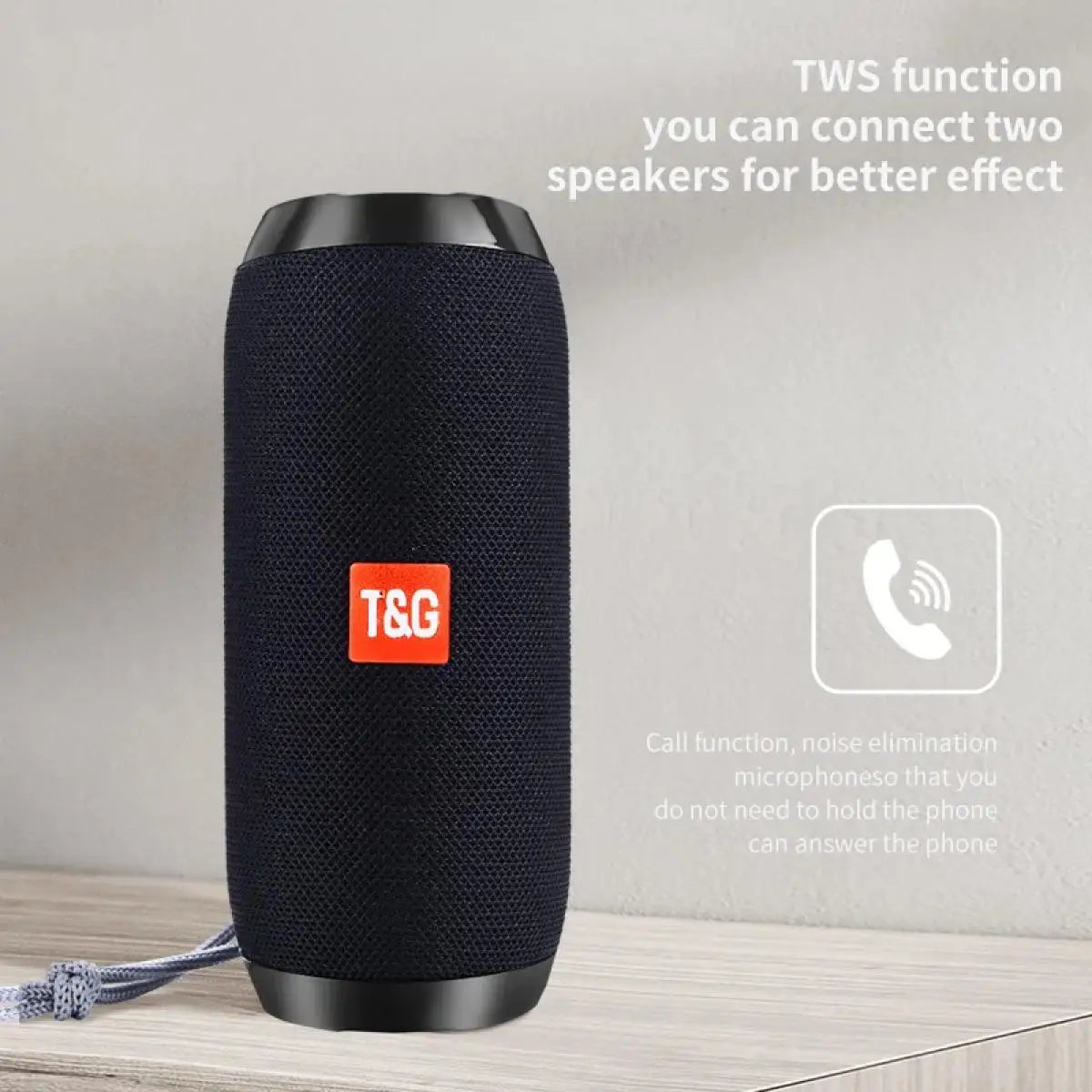 Portable Bluetooth Speaker IPX4 Waterproof Bluetooth Five Point Zero MP3 Player