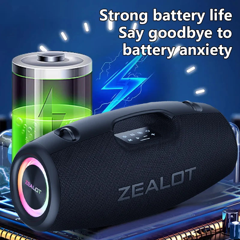 Zealot S78 100W Wireless Speakers With DSP And Dual Pairing