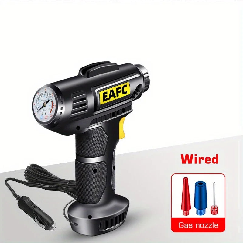 EAFCE Portable Car Tire Inflator 150 PSI Battery Pump
