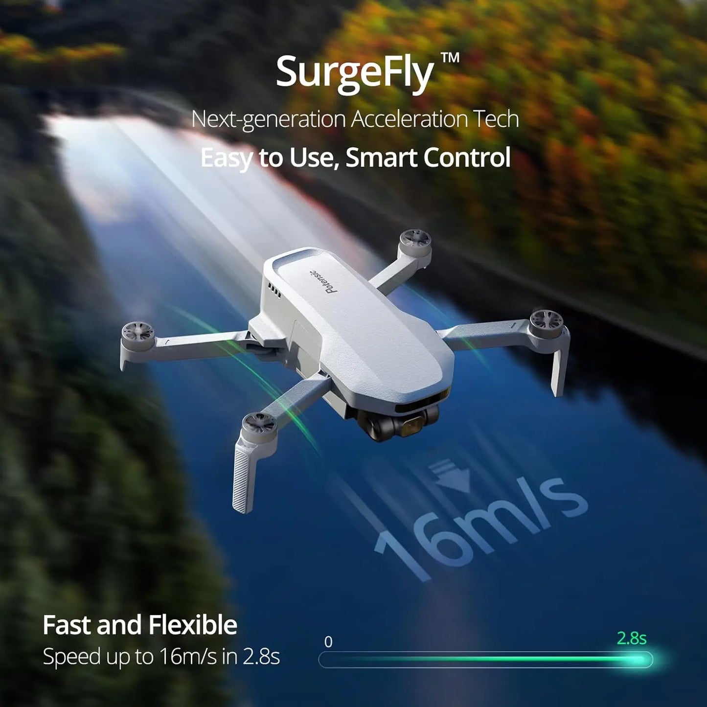 Potensic GPS Drone With Auto Return 4K Camera And Waypoint