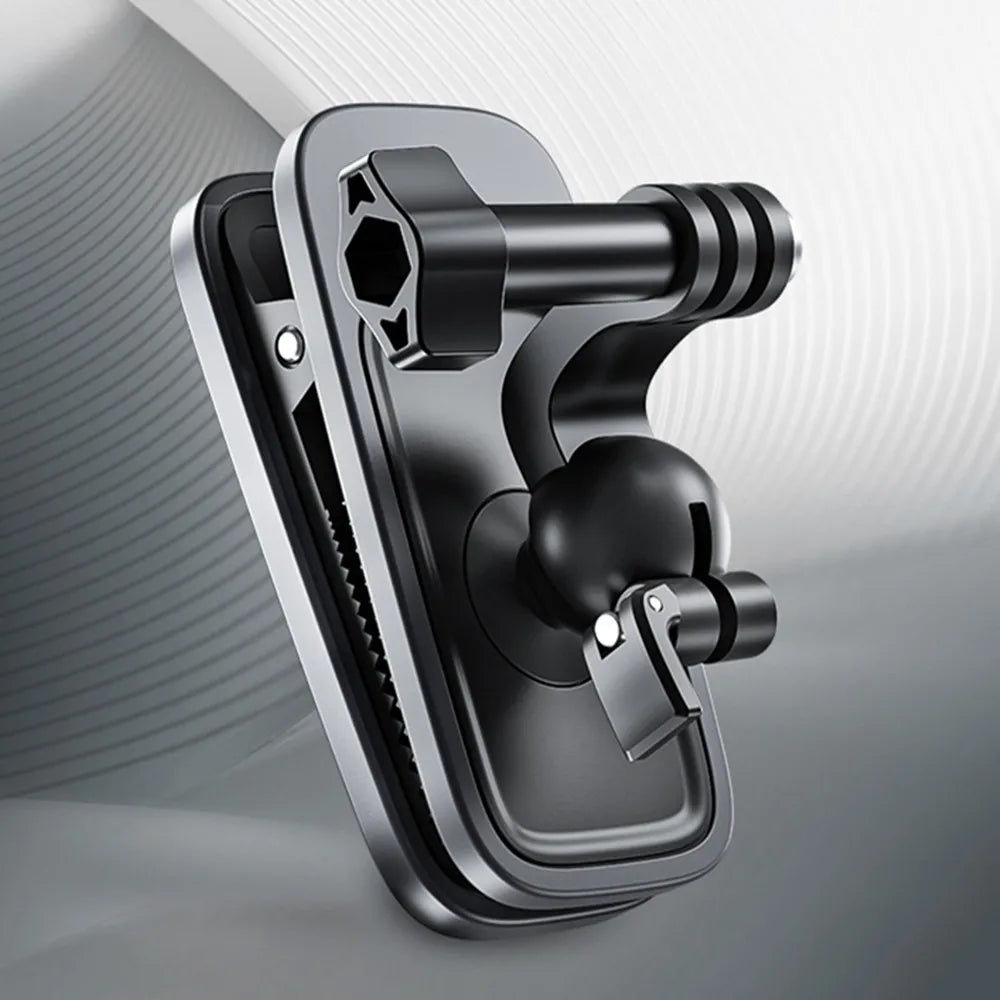 Magnetic Backpack Clip for GoPro Hero 11 10 9 8 7 6 5 Action Camera 360° Rotation Clamp Mount Accessories