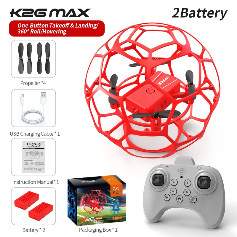 QJ K26 Mini Drone For Kids Hand Launch Flying Toy