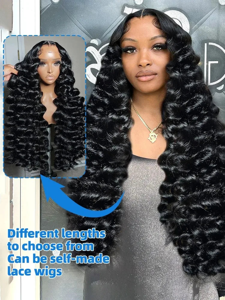 Smilegirl Remy Brazilian Virgin Loose Wave Hair Bundles Extensions