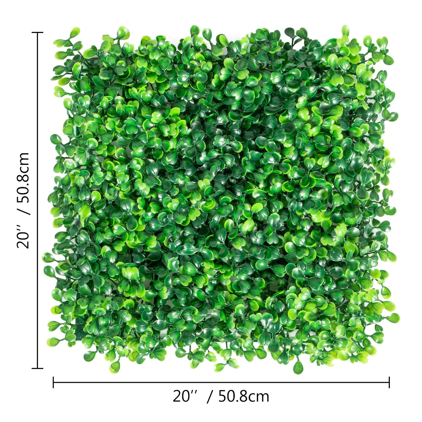 SucceBuy Artificial Boxwood Panels UV 24pcs Hedge Wall Backdrop