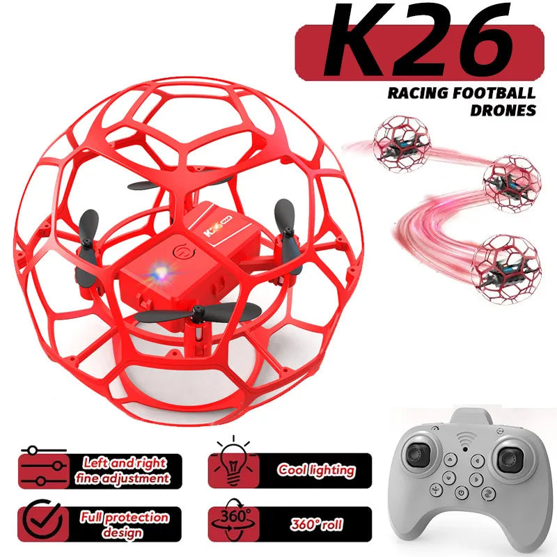 QJ K26 Mini Drone For Kids Hand Launch Flying Toy