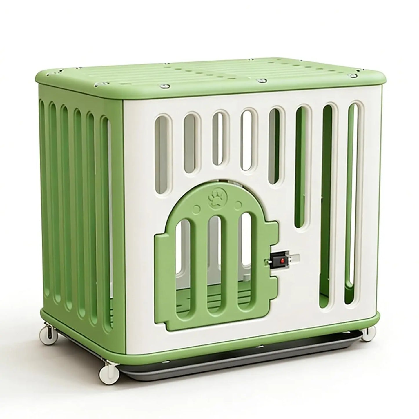 Kitten Enclosure Indoor Cat Cage With Wheel Lock Portable