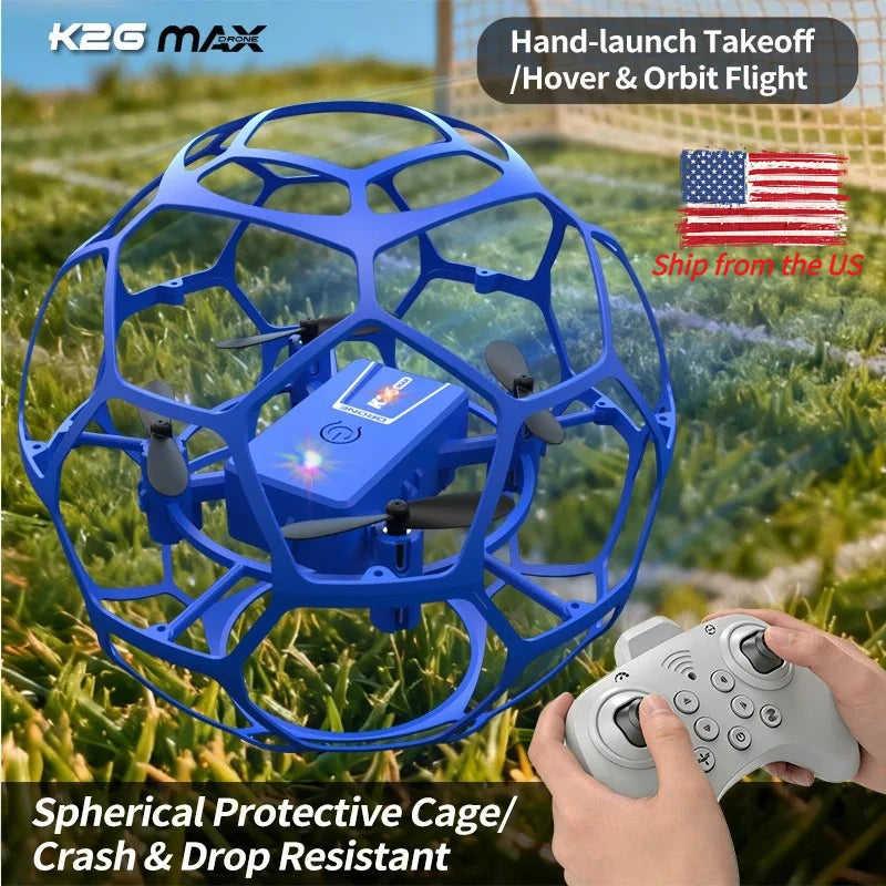 QJ K26 Mini Drone For Kids Hand Launch Flying Toy