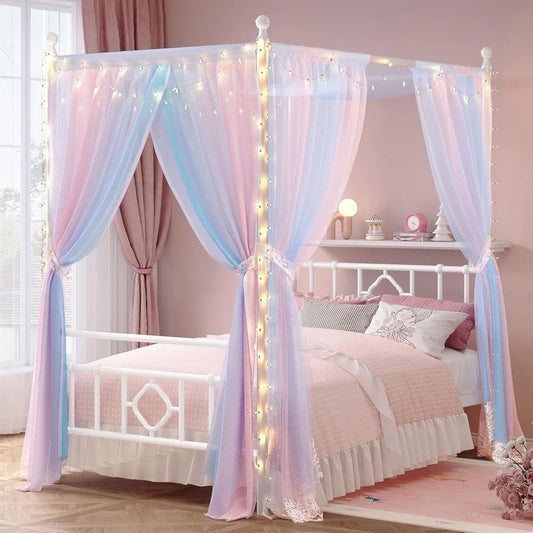 XIAOLANG Bed Frame With Storage Headboard And Under Bed Storage