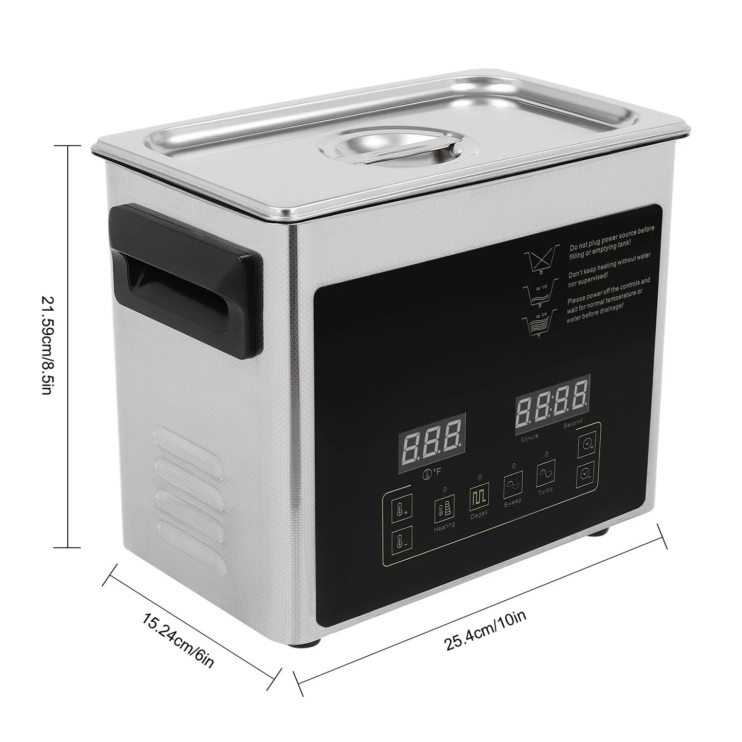 Ultrasonic Jewelry And Glasses Cleaning Machine With Dual Frequency