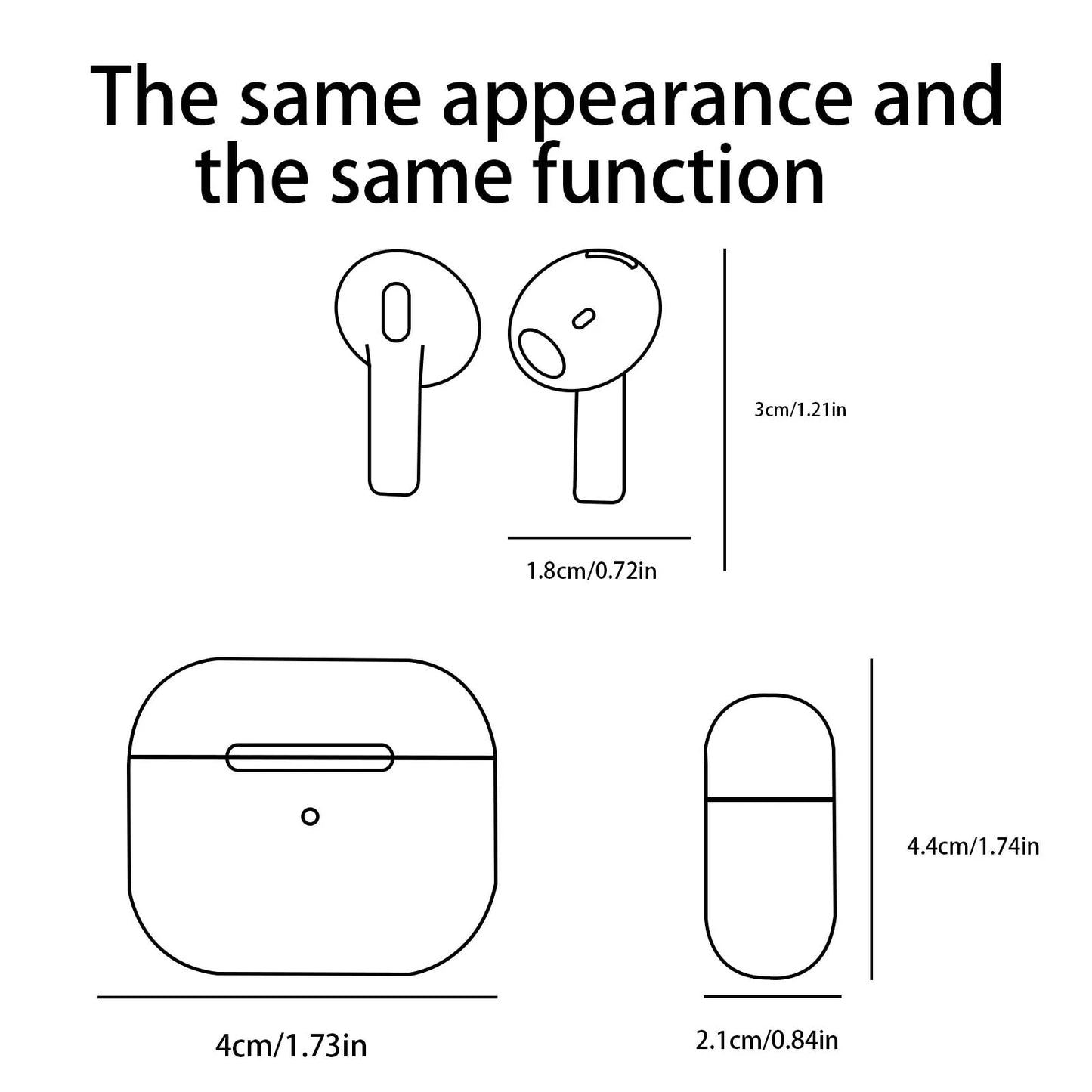 ZZLOVE Air Pro4 Wireless Earphones Bluetooth 5.3 For Everyday Use