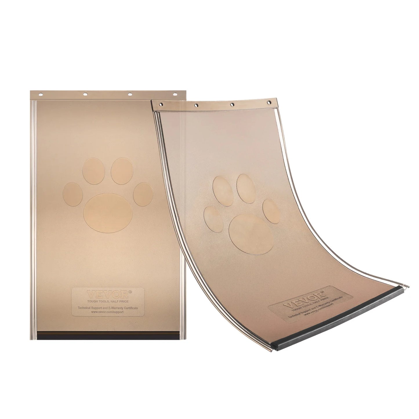 SucceBuy Pet Door Replacement Flap Magnetic Strip Weatherproof Thickened PVC